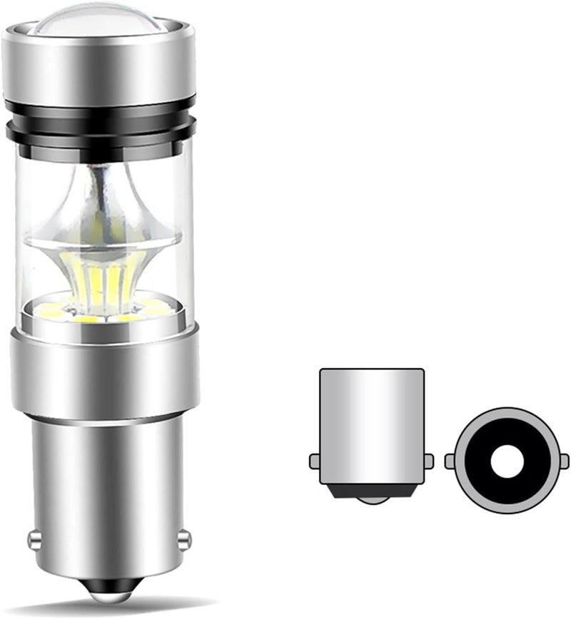 Wivplex LED Brake Light Bulbs P21W BA15S (2PCS) - Image 1