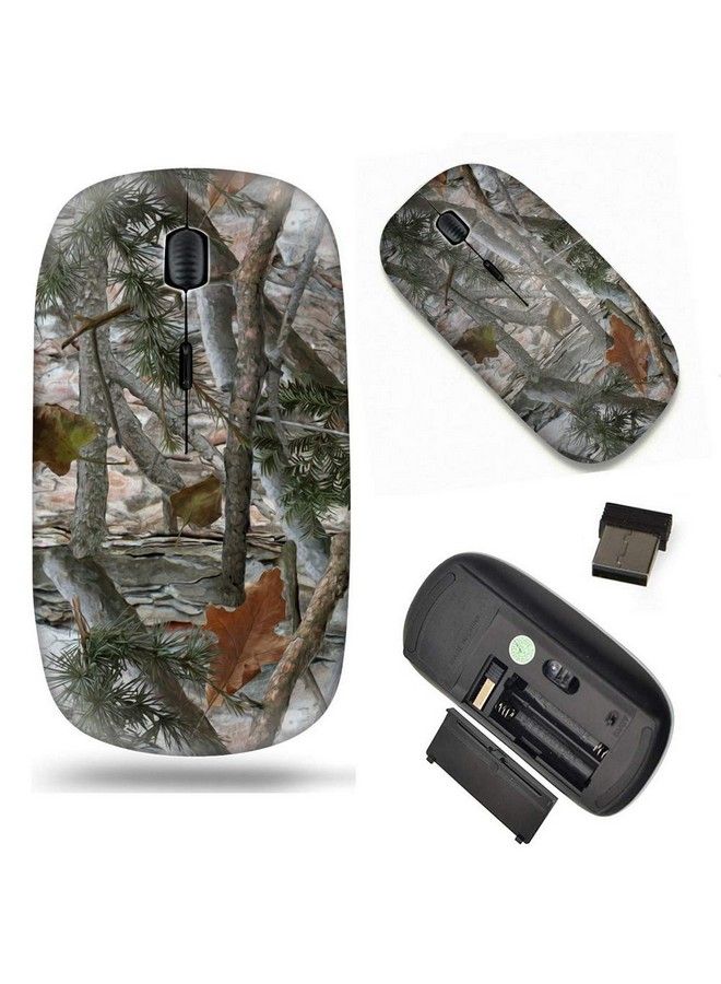 Nothers Unique Pattern Optical Mice Mobile Wireless Mouse 2.4G Portable For Notebook Pc Laptop Computer Realistic Camouflage Pattern  - Image 2