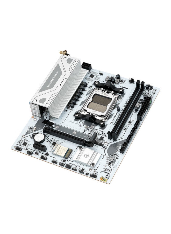Maxsun Ms-challenger B650m Wifi Ice Motherboard Supports Ddr5, Compatible With Amd Cpu Am5 7500f/7900x/7700x/7600x - Image 5