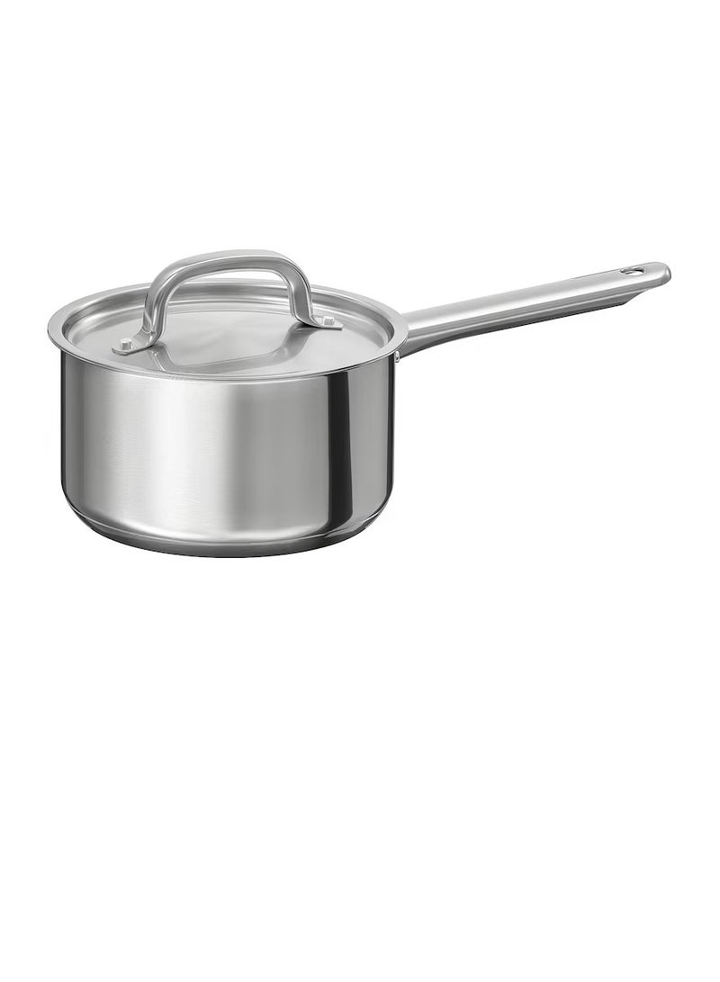 Saucepan with lid, stainless steel2.0 l - Image 1