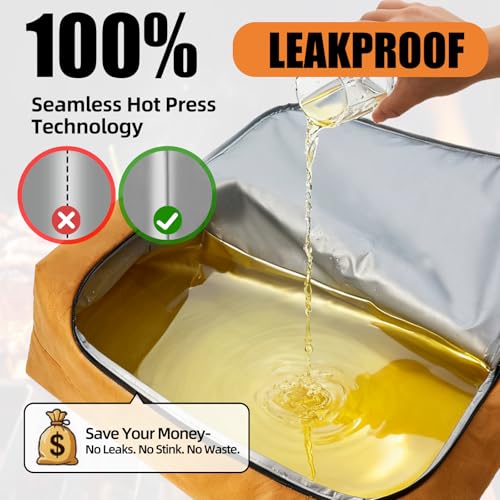 SCAUSY 270° Opening BBQ Blanket for Resting Meat, Insulated Leak-Proof Meat Resting Bag for Brisket Turkey Pork, Smoker Accessories for Kitchen Party Camping, Anniversary Birthday Gift for Men Dad Husband - Image 2