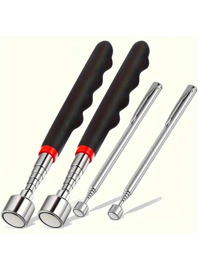 4 Piece Magnetic Telescopic Tool Set Manual Extendable Suction Rod For Hard To Reach Areas - Image 1