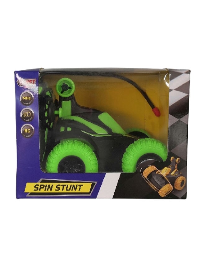 شاحنة قلاب عالية السرعة تعمل بجهاز تحكم عن بعد للأطفال أخضر وأسود 11.2 × 11.5 × 15.5 سم 282-C1