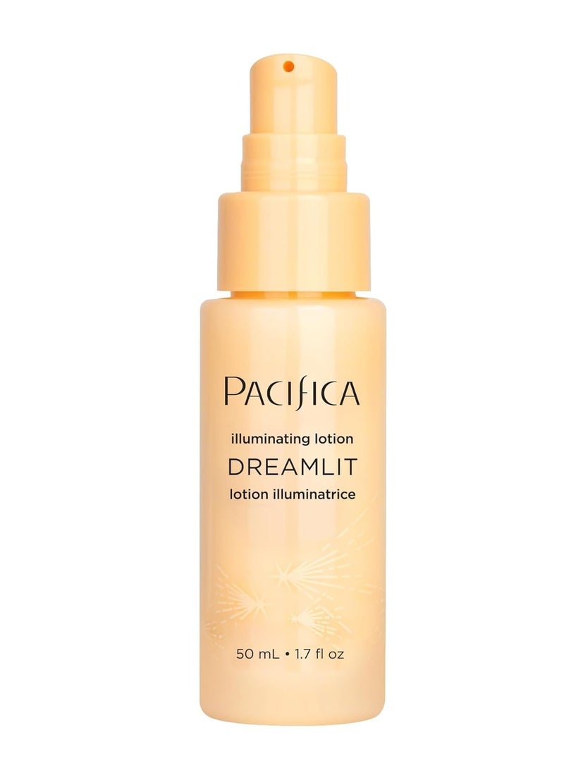 Pacifica Pacifica Face Moisturizer - Dreamlit Illuminating Vitamin C Face Serum Lotion - Daily Moisturizing Face Cream -Hyaluronic Acid Serum for Face Dry & Dull Skin, Fragrance Free Vegan Dermatologist Tested  - Image 1