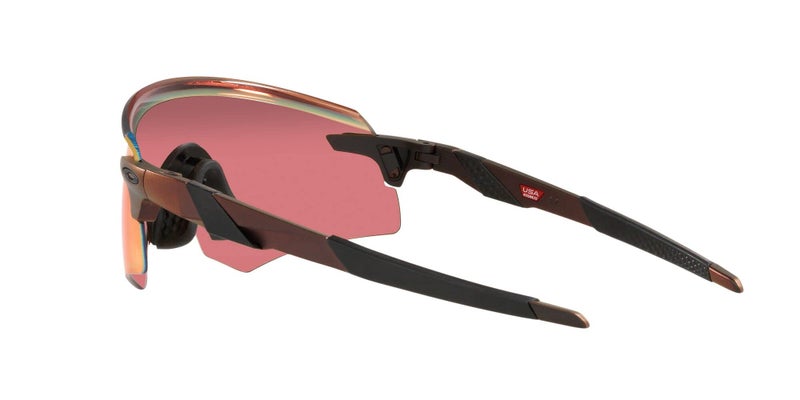 Oakley Men's OO9471 Encoder Rectangular Sunglasses, Matte Red Colorshift/Prizm Trail Torch, 36 mm - Image 5