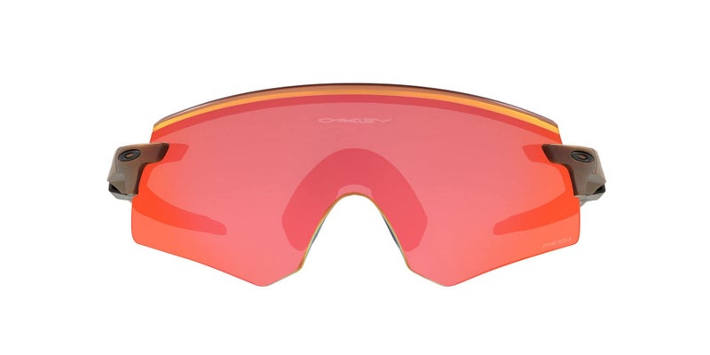 Oakley Men's OO9471 Encoder Rectangular Sunglasses, Matte Red Colorshift/Prizm Trail Torch, 36 mm - Image 1