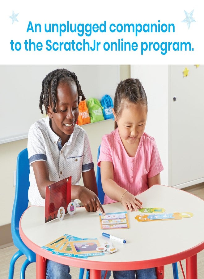 hand2mind ScratchJr Block-Based Coding Student Activity Set, Learn to Code, Computer Science and Programming for Kids, STEM Activities, STEM Classroom, Coding for Kids, Science Teacher Supplies - Image 3