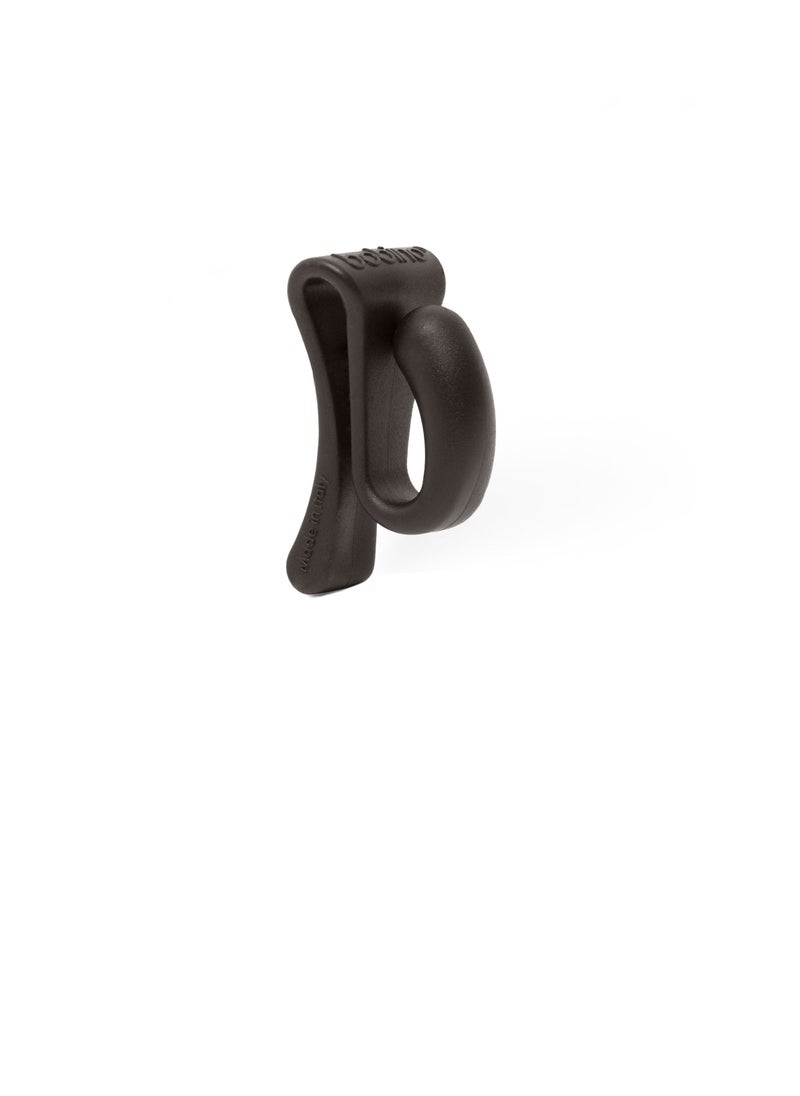 bobino - Key Clip Charcoal 2 Pack - Clip-On Key Holder - Key Hook for Bag - Key Clip for Purse - Key Holder For Keychain - Purse Accessories - Key Chain Hooks & Compact Key Holder - Key Hanger - Image 1