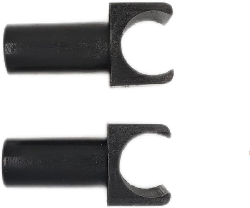 ComsenMed Wheelchair Seat Rail Guide,Fits 7/8 Inch Tubing,Steel Standard wheelschairs and Transport Chairs Common Parts,Replacement Parts seat Rail guide-19mm Diameter(1Pair,Black) - Image 3