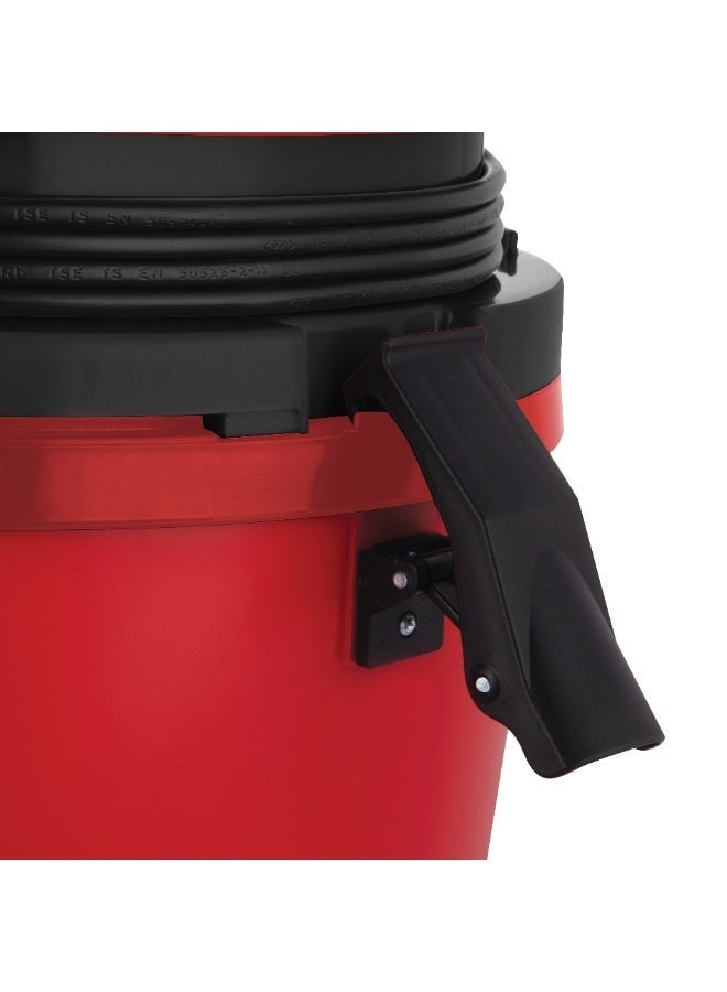 Fujika Turkish Wet and Dry Vacuum Cleaner FJK-190 Red ,20 Liter 1600 Watt - Image 4