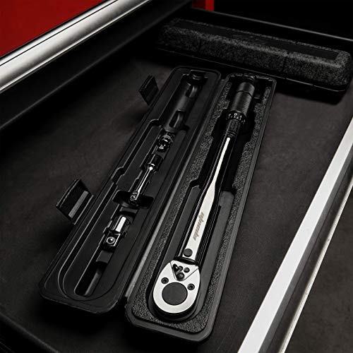 EPAuto 3/8-Inch Drive Click Torque Wrench 10-80 ft-lb. / 13.6-108.5 Nm 1.5" Wx1 Dx14.5 H - Image 5