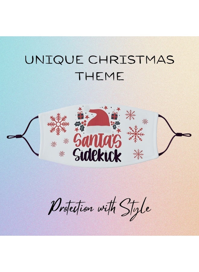 PRINTSHOP4ME Christmas Adult Face Protection Novelty Mask,Washable And Adjustable For Men Women And Youth - Image 4