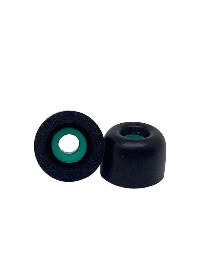 For Sony WF-1000XM4 Wireless Bluetooth Headphone Set Wf1000xm3 Non-slip Earplugs Memory Cotton Ear Cap C-Color:Black M/1-Model:Sony WF-1000XM4  - Image 1