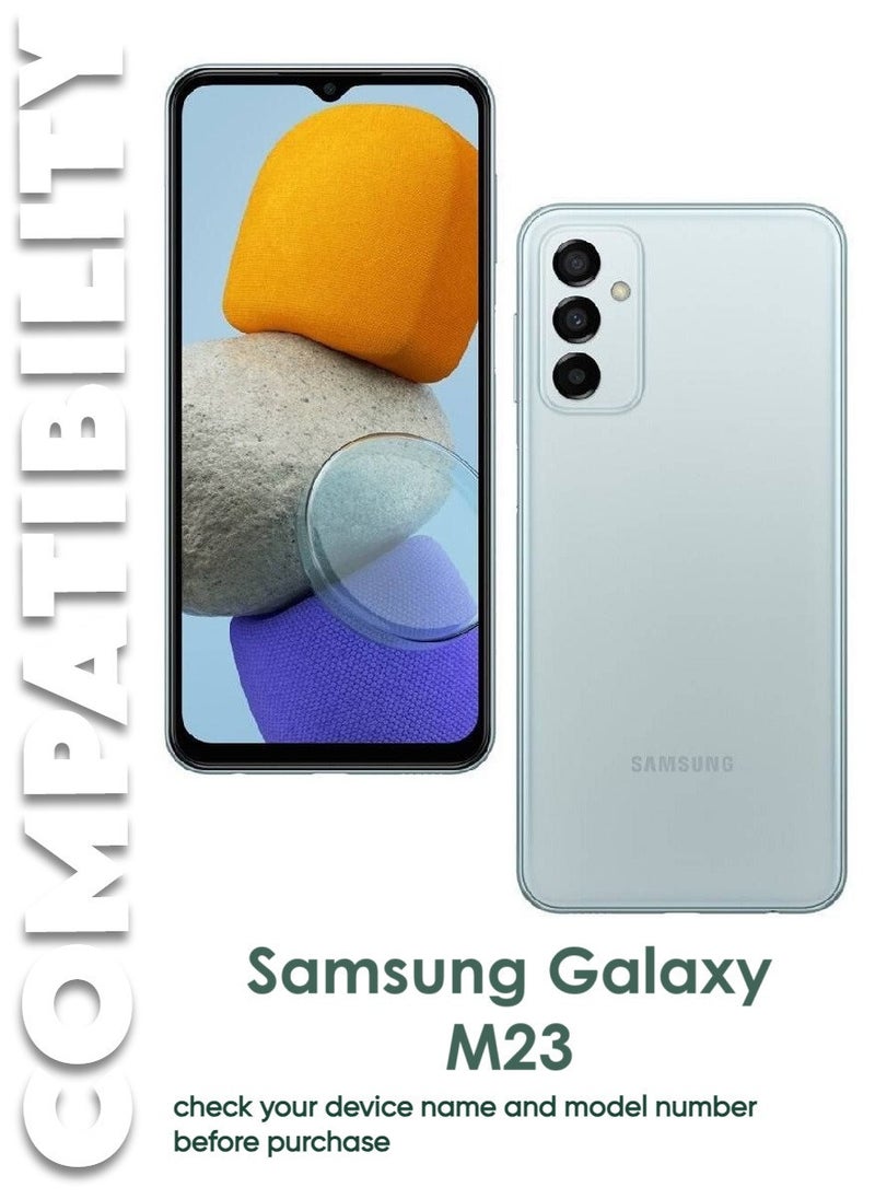 ACLIX Antistatic ESD Dustproof Premium Quality High Definition Tempered Glass Screen Protector Designed For Samsung Galaxy M23 - Image 3