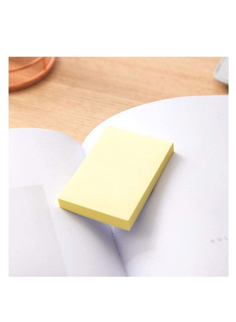 Deli 12-Pad Sticky Notes 2x3 Inch Size Yellow Colour - Image 4