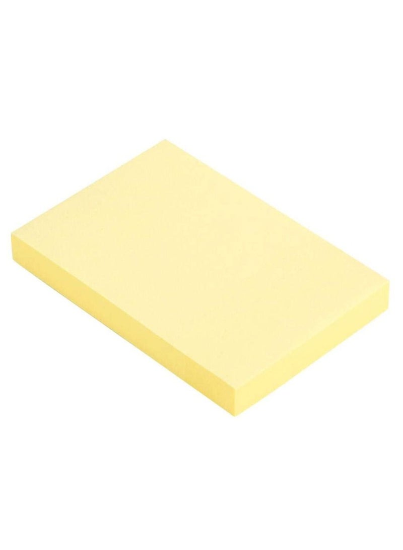 Deli 12-Pad Sticky Notes 2x3 Inch Size Yellow Colour - Image 2