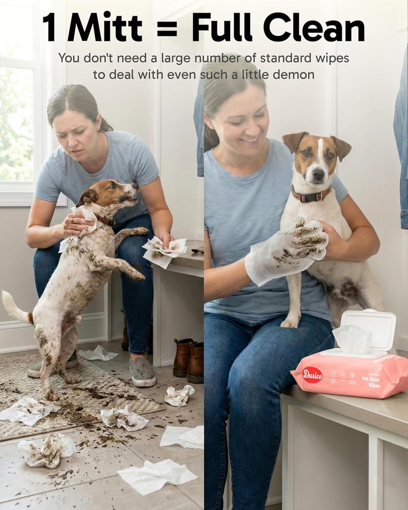 Dusico Dog Grooming Wipes - Image 5
