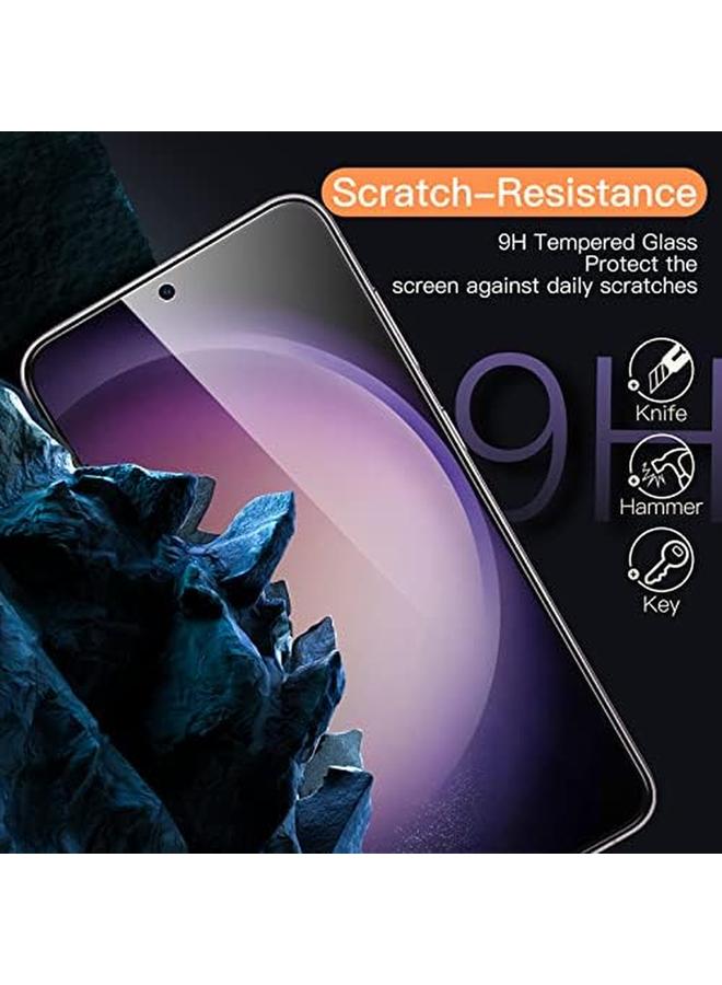 Jetech Screen Protector For Samsung Galaxy S23+ S23 Plus 5G 6.6 Inch Tempered Glass Film Fingerprint Id Compatible Hd Clear 3 Pack - Image 4