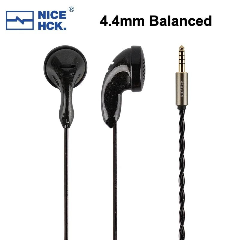 Nicehck B80 HiFi In-Ear Earphones, 14.8mm TopologyBio PU Diaphragm, Dynamic HD Driver, Wired 4.4mm Balanced Earphones - Image 1