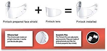 HJC HJ-09 Series DARK SMOKE Pinlock Ready Helmet Shield - CL-15 CL-16 CL-17 - Image 4