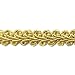 BEL AVENIR Braid Trim 12 inch 136 Yards French Gimp Basic Sewing Polyester DIY Crafts Costume Home Decorative Gold - Image 2