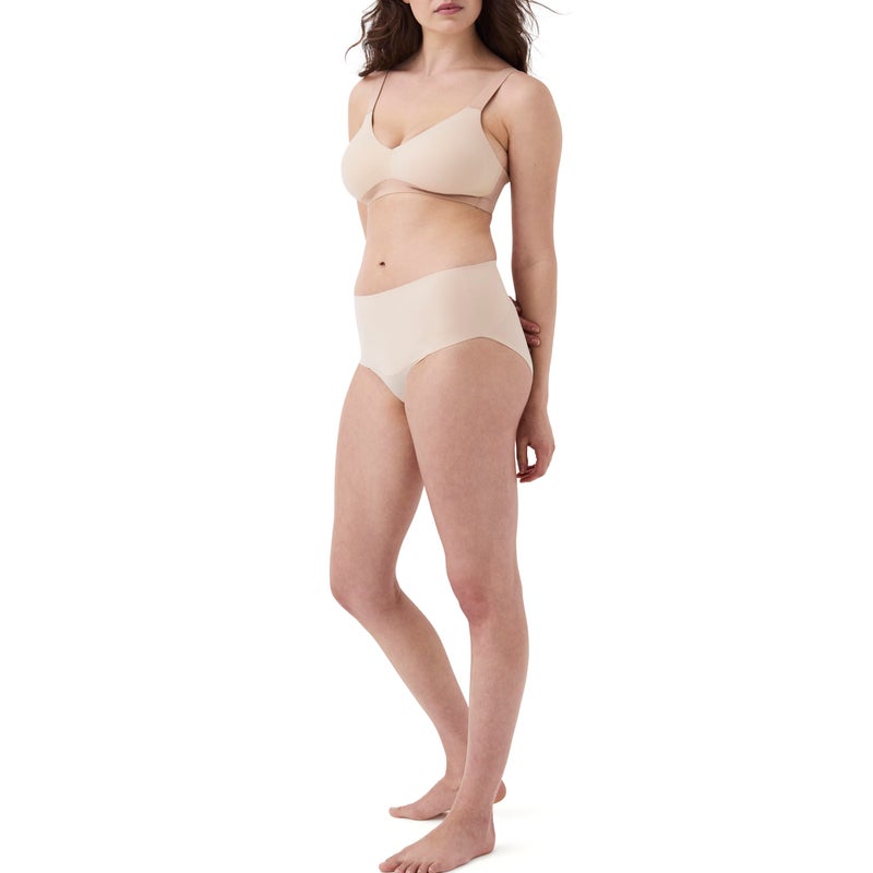 SPANX SPANXsmooth Undie-tectable Brief - Comfortable Core Control - Invisible Shapewear Underwear - No Visible Panty Lines - Soft Nude - Medium - Image 2