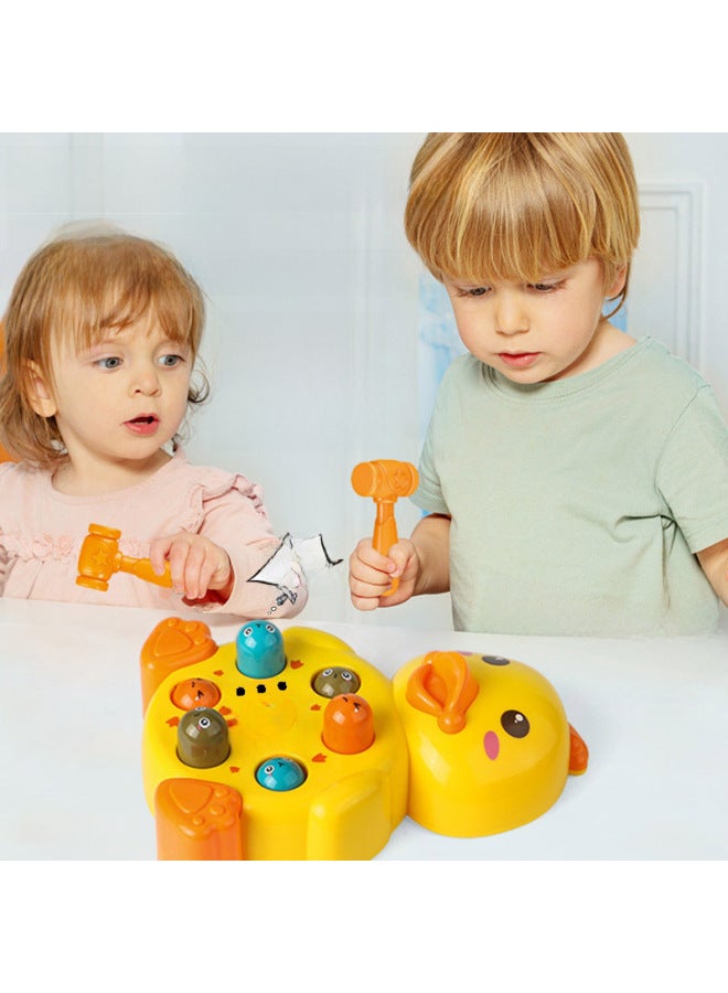 Hit The Gopher Children's Toys Boys And Girls 1 A 2 Years Old Baby Infant Early Education Benefit Intelligence Brain Interactive Tour - Image 2
