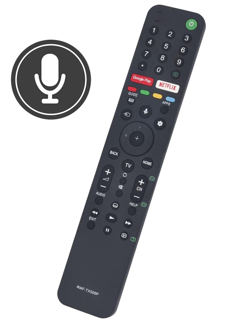 ELTRAZONE Replacement Remote Control RMF-TX500P, Sub RMF-TX500U, RMF-TX500B for Sony A8H OLED 4K Ultra HDTV – Includes Battery - Image 3