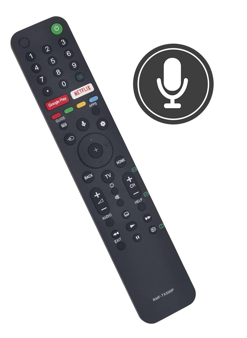 ELTRAZONE Replacement Remote Control RMF-TX500P, Sub RMF-TX500U, RMF-TX500B for Sony A8H OLED 4K Ultra HDTV – Includes Battery - Image 4
