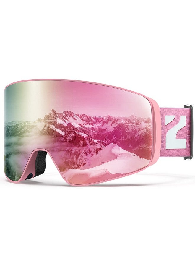 ZIONOR Ski Goggles X12 100% Otg Snow Goggles Detachable Lens For Men Women Adult - Image 1