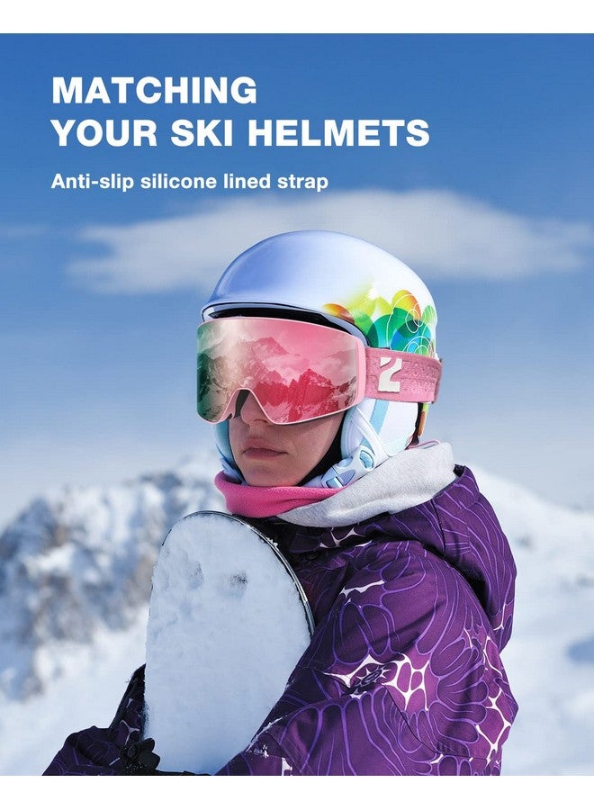 ZIONOR Ski Goggles X12 100% Otg Snow Goggles Detachable Lens For Men Women Adult - Image 3