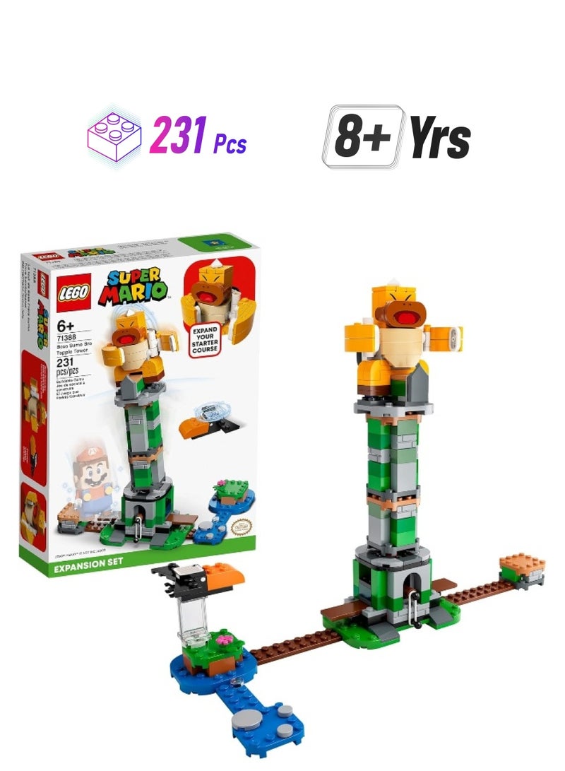LEGO مجموعة توسيع برج بوس سومو برو من ليغو سوبر ماريو 71388؛ مجموعة بناء؛ لعبة قابلة للجمع للأطفال؛ جديدة 2021 (231 قطعة)، متعددة الألوان - Image 1