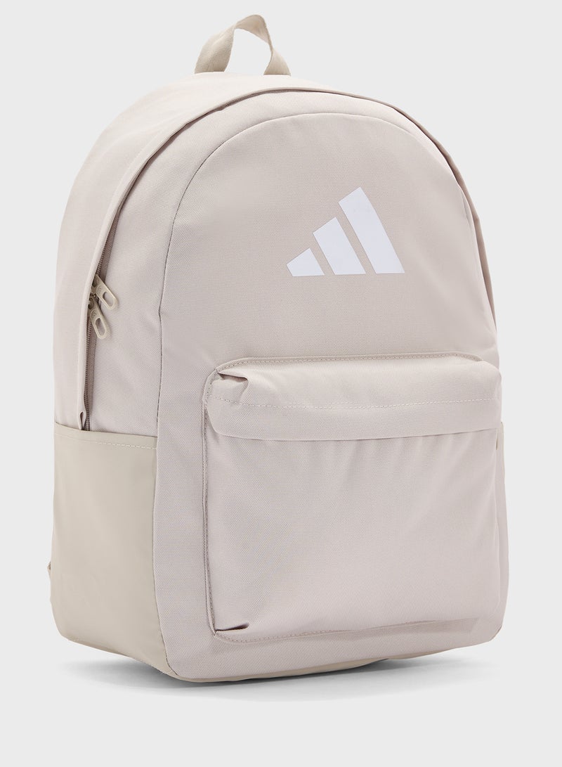 اديداس حقيبة ظهر بشعار 3 خطوط كلاسيكية - Image 3