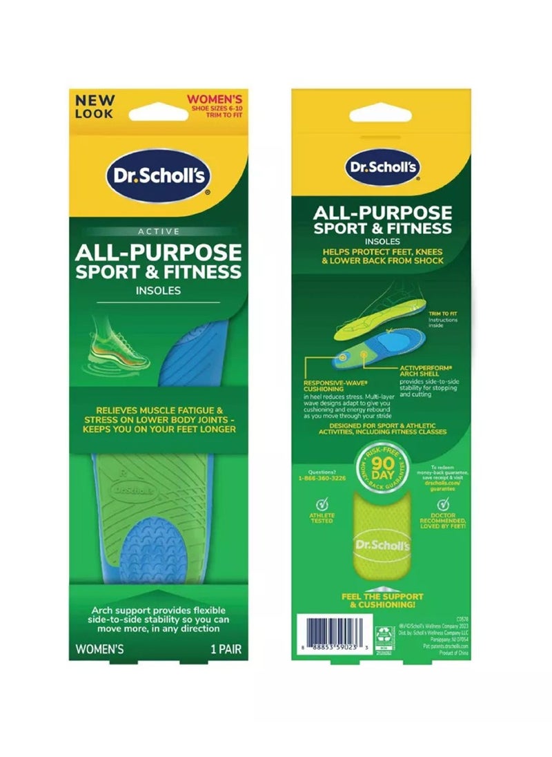 Dr. Scholl's DR. SCHOLL'S ATHLETIC SERIES SPORT MASSAGING GEL ADVANCED INSOLES  - Image 2