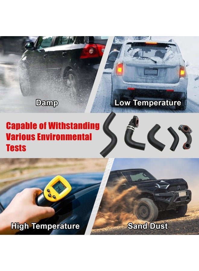 FZJDSD Radiator Coolant Pipe Hose Kit 68253365AA 68211200AC Compatible with Jeep Grand Cherokee 2014-2019 - Image 4