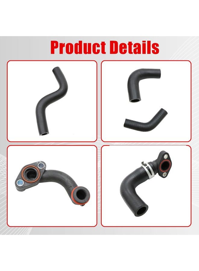 FZJDSD Radiator Coolant Pipe Hose Kit 68253365AA 68211200AC Compatible with Jeep Grand Cherokee 2014-2019 - Image 5