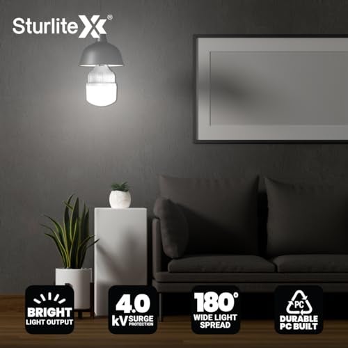 Sturlite Aurora 20W LED Bulb| 100 lm/W Bright Light Ouput| Durable PC Built| High Voltage Protection| 15000Hr Rated Life| BIS and BEE Approved| B22 Base Lighting For Indoor & Outdoor (Pack of 2) - Image 4