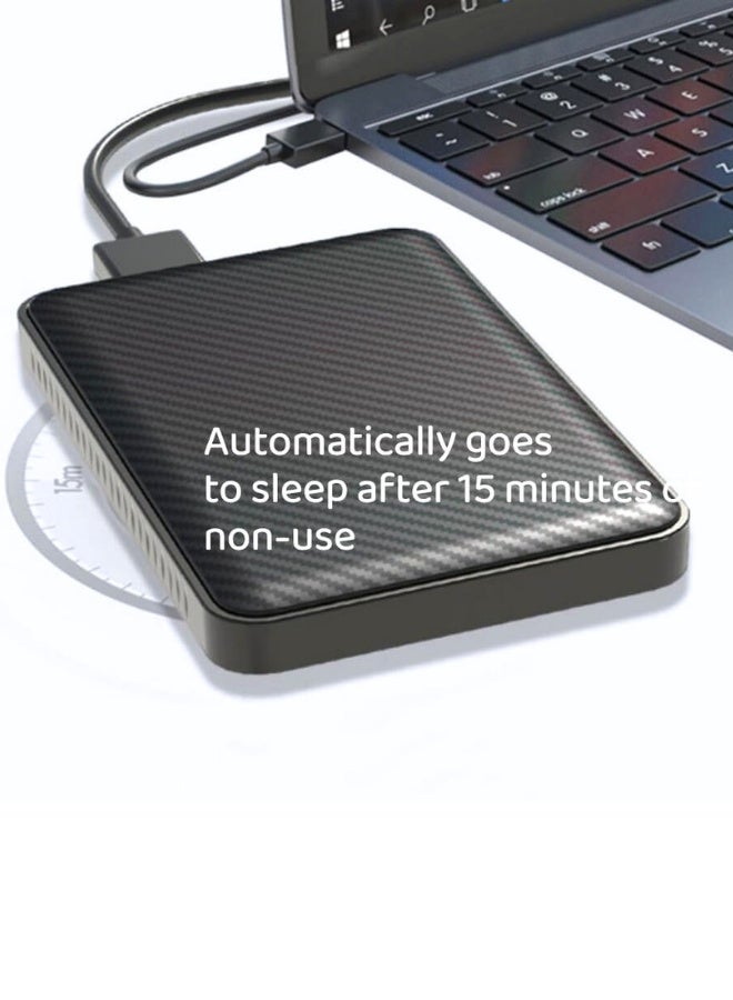 500G External Hard Drive-USB 3.0 Portable HDD Ultra Slim External Hard Drives 5Gbps High Speed Hard Drive-ps5 External Hard Drive for PC, Laptop (500G) - Image 2