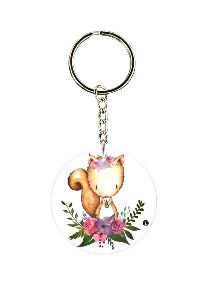 RKN Cartoon Themed Single Sided Keychain