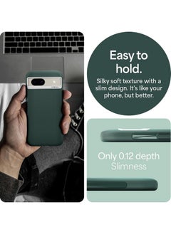 CYRILL CYRILL Spigen Ultra Color Back Cover Green Case for Google Pixel 8a (TPU, PC | Kale)  - Image 4