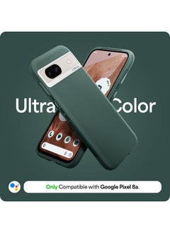 CYRILL CYRILL Spigen Ultra Color Back Cover Green Case for Google Pixel 8a (TPU, PC | Kale)  - Image 2