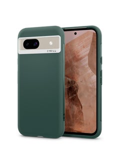 CYRILL CYRILL Spigen Ultra Color Back Cover Green Case for Google Pixel 8a (TPU, PC | Kale)  - Image 1
