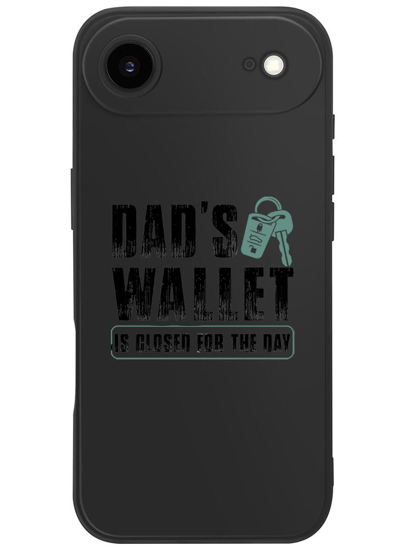 Theodor Protective Slim Fit Case Liquid Silicone Cover with Full Body Protection Anti-Scratch Shockproof Case For Apple iPhone 17 Air (Black) Dads wallet Black - Image 1