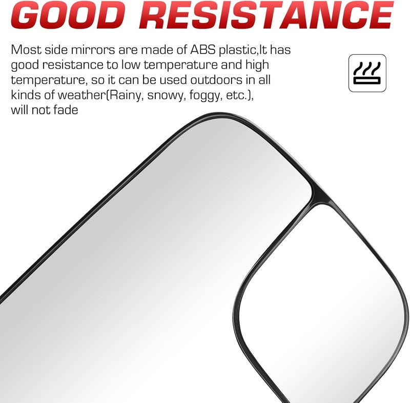 ISEYEC Heated Mirror Glass for Dodge Ram 1500, 2500, 3500 (2005-2009) - Image 5