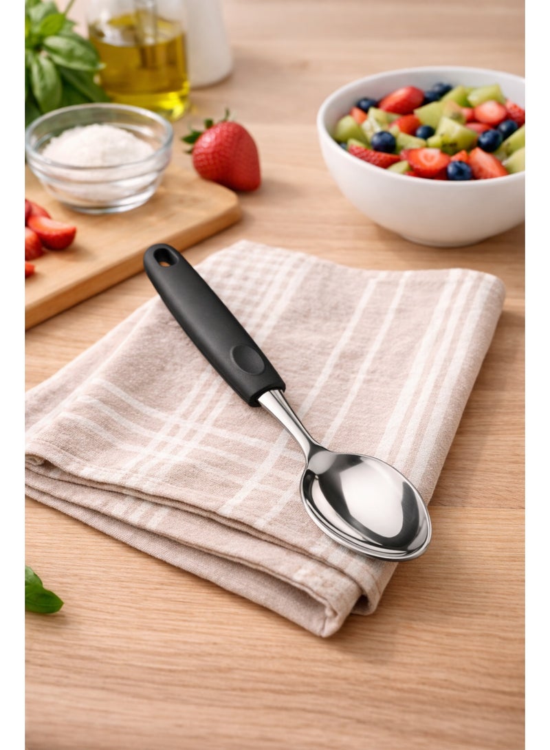 Decent Stainless Steel Tea Spoon Set of 6 | Mirror Finish | Ergonomic Handle | Dessert & Coffee Spoon Set For Home, Kitchen, Restaurant, Dishwasher Safe - Image 5