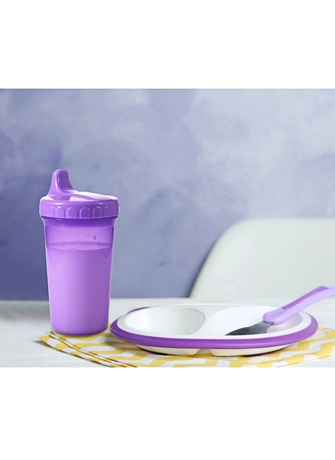 Mifoci Mifoci 24 Pcs 10 oz Sippy Cups for Toddlers 1-3 No Spill Spout Cups with Lids Toddler Reusable Baby Feeding Supplies, Dishwasher, Microwave Safe  - Image 4