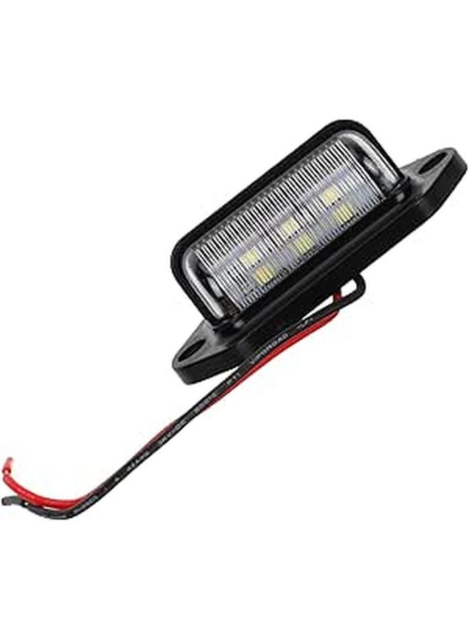 ضوء لوحة ترخيص LED مقاوم للماء 12-24 فولت للشاحنات والمقطورات والعربات السكنية، سهل التركيب - Image 1