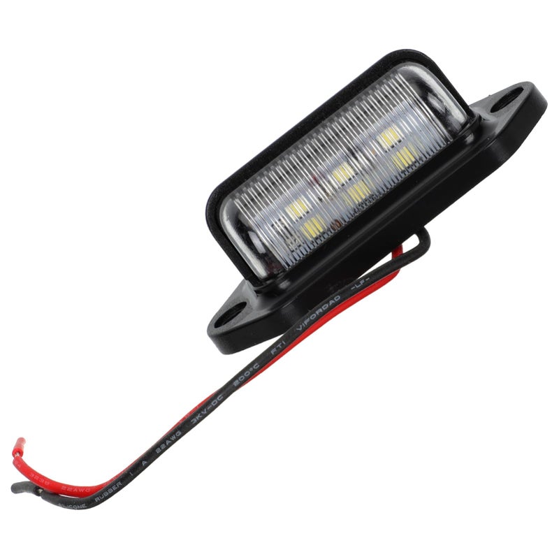 ضوء لوحة ترخيص LED مقاوم للماء 12-24 فولت للشاحنات والمقطورات والعربات السكنية، سهل التركيب - Image 2