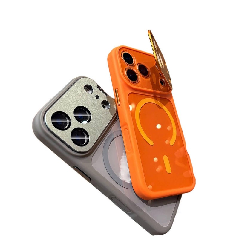 غطاء MagSafe | أسود | Acrylic | حماية من السقوط | مقاوم للصدمات لـ iPhone 16 / 16 Plus / 16 Pro / 16 Pro Max - Image 3