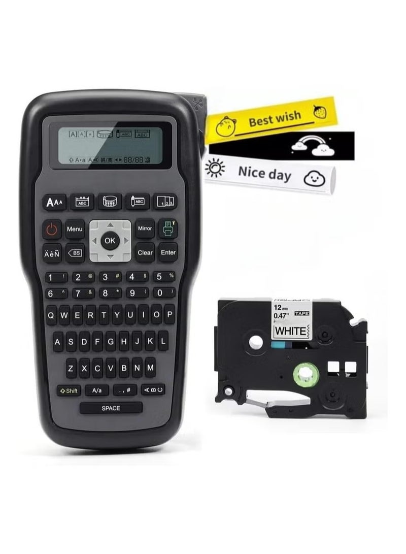 AIMO E1000 PRO - Handheld Label Printer (Arabic Version, Grey, Type-C) - Image 1